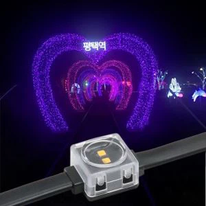Zahradní dekorační osvětlení DMX LED Pixel