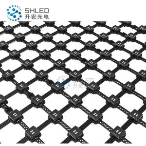 4 leds Dobrá flexibilita Led Mesh Screen