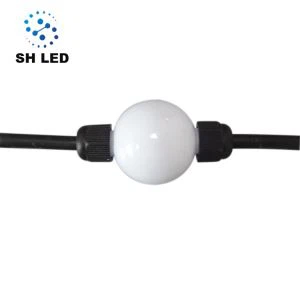 LED vánoční RGB barevný pixel míčový řetězec