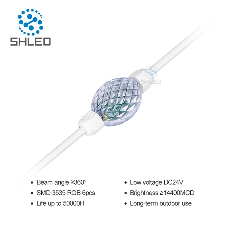 DC24V 3D LED pixelové koule