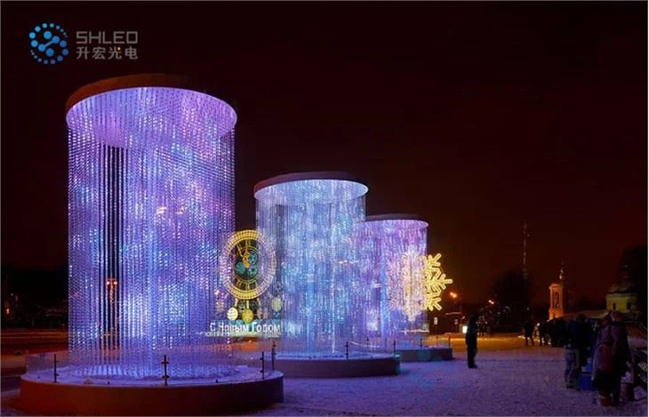 Landscape lighting 3d Pixel Led Ball