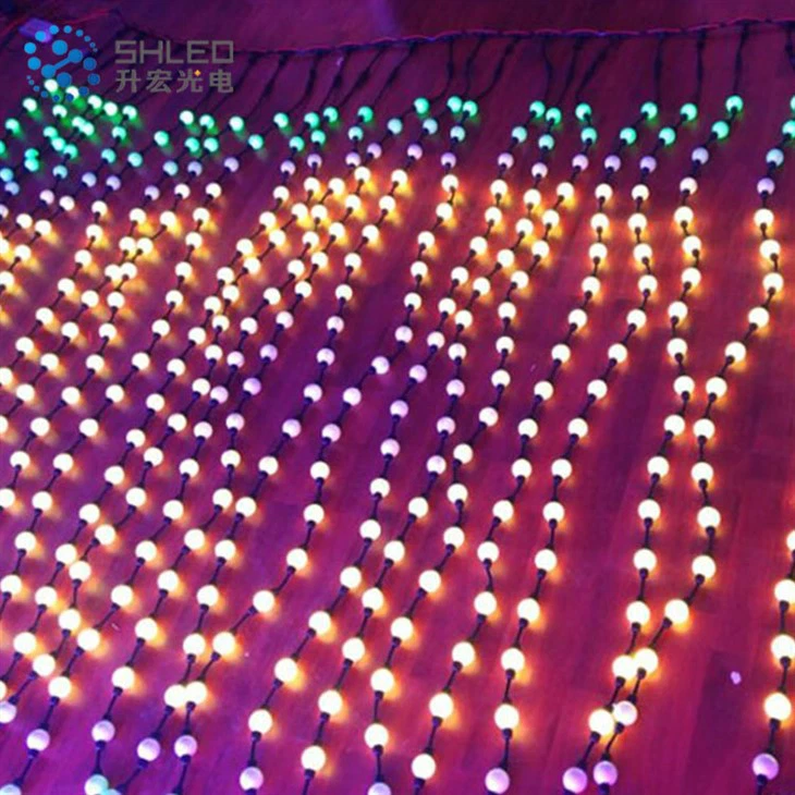 Time Tunnel Lighting SPI 3D Pixel LED Ball